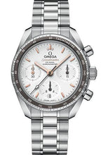 Load image into Gallery viewer, Omega Speedmaster 38 Co-Axial Chronograph Watch - 38 mm Steel Case - Silvery Dial - 324.30.38.50.02.001 - Luxury Time NYC