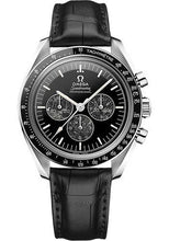 Load image into Gallery viewer, Omega Speedmaster Moonwatch Professional Chronograph Calibre 321 - 42 mm Platinum Case - Black Dial - Black Leather Strap - 311.93.42.30.99.001 - Luxury Time NYC