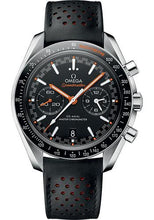 Load image into Gallery viewer, Omega Speedmaster Racing Co-Axial Master Chronograph Watch - 44.25 mm Steel Case - Black Ceramic Bezel - Matt Black Dial - Black Micro-Perforated Leather Strap - 329.32.44.51.01.001 - Luxury Time NYC