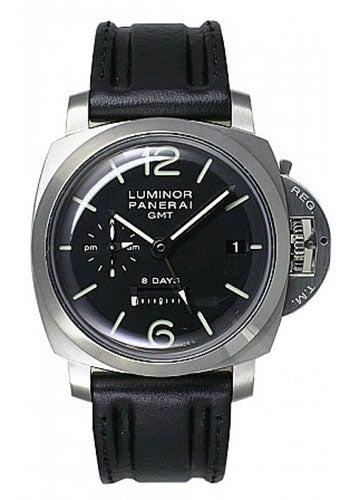 Panerai Historic Luminor 1950 8 Days GMT Watch - PAM00233 - Luxury Time NYC