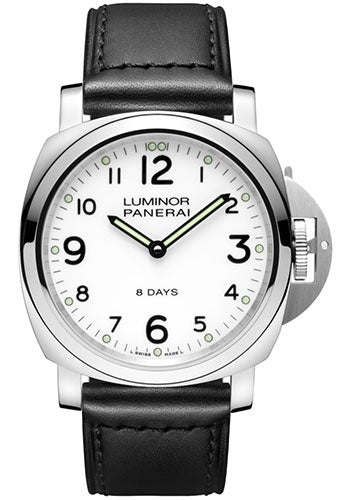 Panerai Luminor Base 8 Days Acciaio Watch - PAM00561 - Luxury Time NYC