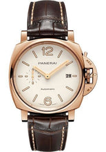 Load image into Gallery viewer, Panerai Luminor Due - 42mm - Polished Goldtech - White Dial - PAM01042 - Luxury Time NYC
