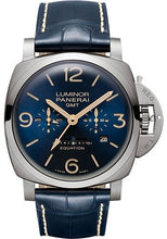 Load image into Gallery viewer, Panerai Luminor Equation of Time - 47mm - Brushed Titanium - Blue Dial - PAM00670 - Luxury Time NYC