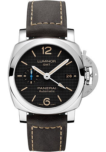 Panerai Luminor GMT 42mm Polished Steel PAM01535 Luxury