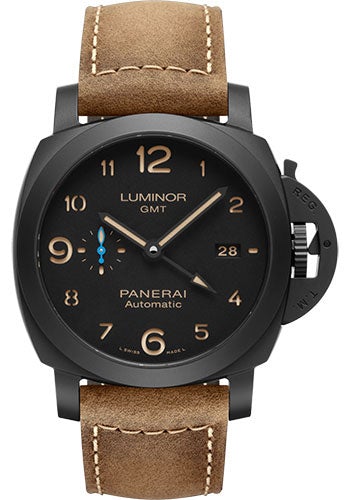 Panerai Luminor GMT - 44mm - Black Ceramic - PAM01441 - Luxury Time NYC