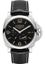 Load image into Gallery viewer, Panerai Luminor GMT Power Reserve - 44mm - Brushed Steel - PAM01321 - Luxury Time NYC