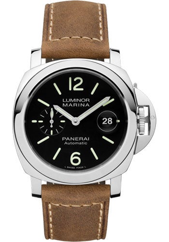 Panerai Luminor Marina Automatic Acciaio Watch - PAM01104 - Luxury Time NYC