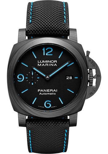 Panerai Luminor Marina Carbotech‚Ñ¢ - 44mm - Carbotech - Black Dial - PAM01661 - Luxury Time NYC