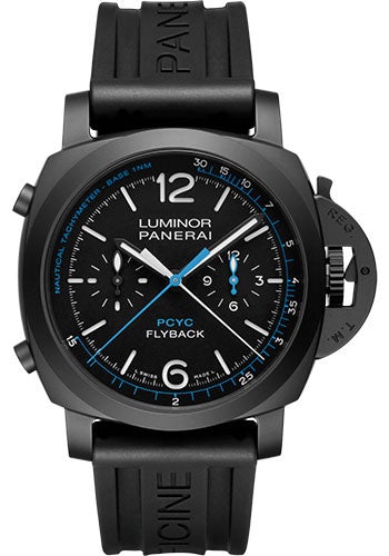 Panerai Luminor Yachts Challenge - 44mm - Black Ceramic - PAM00788 - Luxury Time NYC