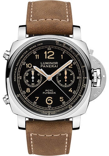 Panerai Luminor Yachts Challenge - 44mm - Polished Steel - Black Dial - PAM00653 - Luxury Time NYC