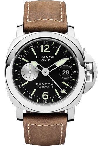 Panerai Luninor GMT Automatic Acciaio Watch - PAM01088 - Luxury Time NYC