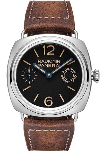 Panerai Radiomir 8 Days - 45mm - Patina Steel - PAM00992 - Luxury Time NYC