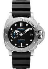 Load image into Gallery viewer, Panerai Submersible - 42mm - Brushed Steel - Black Dial - PAM00973 - Luxury Time NYC