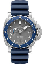 Load image into Gallery viewer, Panerai Submersible - 42mm - Brushed Steel - Shark Grey Dial - PAM00959 - Luxury Time NYC