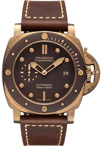 Panerai Submersible Bronzo - 47mm - Bronze - PAM00968 - Luxury Time NYC