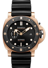 Load image into Gallery viewer, Panerai Submersible Goldtech™ OroCarbo - 44mm - Brushed Goldtech - PAM01070 - Luxury Time NYC