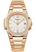 Load image into Gallery viewer, Patek Philippe 32mm Ladies Nautilus Watch Silver Dial 7010/1R - Luxury Time NYC INC