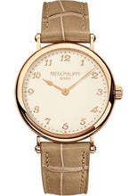 Load image into Gallery viewer, Patek Philippe 34.6mm Ladies Calatrava Watch Cream Dial 7200R - Luxury Time NYC INC