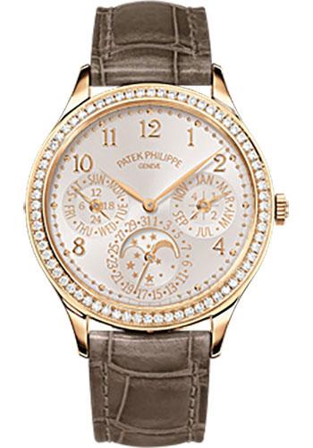 Patek Philippe 35.1mm Ladies Grand Complications Watch White Dial 7140R - Luxury Time NYC INC