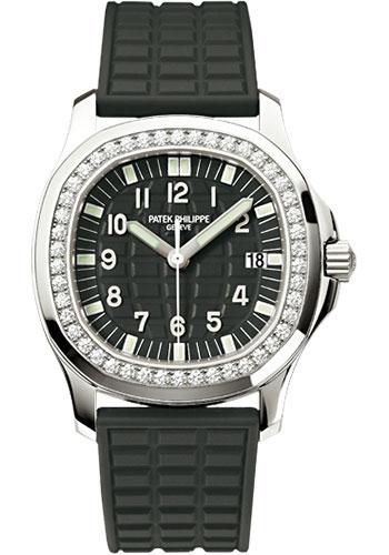 Patek Philippe 35.2mm Aquanaut Luce Watch Black Dial 5067A - Luxury Time NYC INC