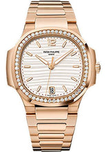 Load image into Gallery viewer, Patek Philippe 35.2mm Ladies Nautilus Watch Opaline Dial 7118/1200R - Luxury Time NYC INC