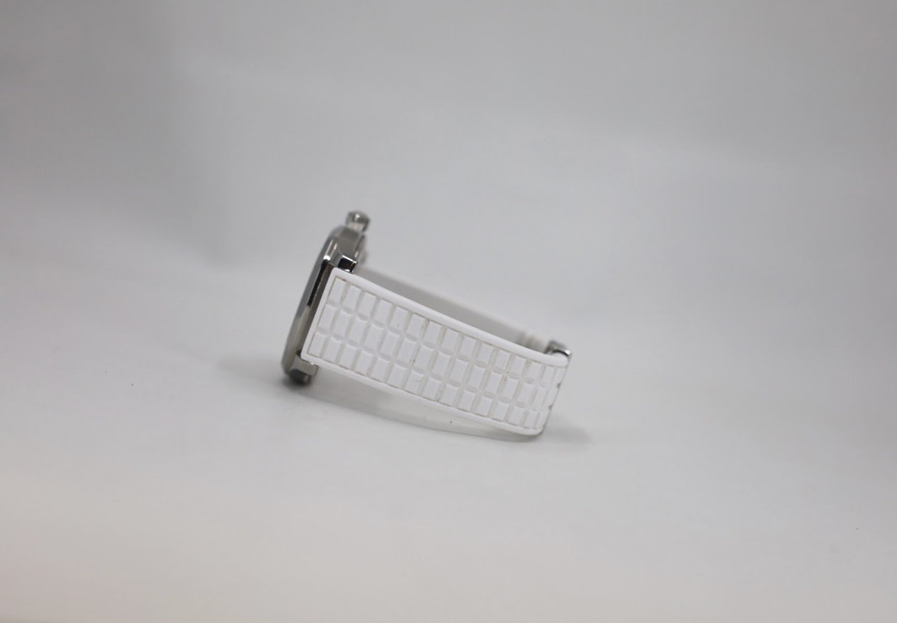 Patek Philippe 35.6mm Aquanaut Luce Glitter White Watch White Dial 5067A - Luxury Time NYC INC