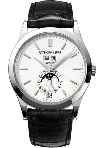 Patek Philippe 38mm Annual Calendar Complicated Watch Opaline Dial 5396G - Luxury Time NYC INC