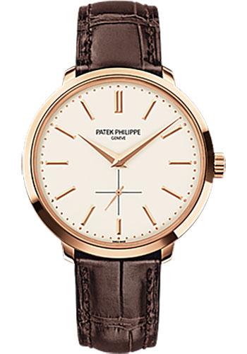Patek Philippe 38mm Calatrava Watch Opaline Dial 5123R - Luxury Time NYC INC