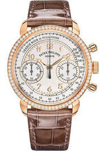 Load image into Gallery viewer, Patek Philippe 38mm Complications Chronograph - Rose Gold - Silvery Opaline Dial Opaline Dial 7150/250R - Luxury Time NYC INC