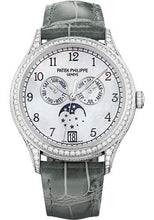 Load image into Gallery viewer, Patek Philippe 38mm Ladies Annual Calendar Complications Watch White Dial 4948G - Luxury Time NYC INC
