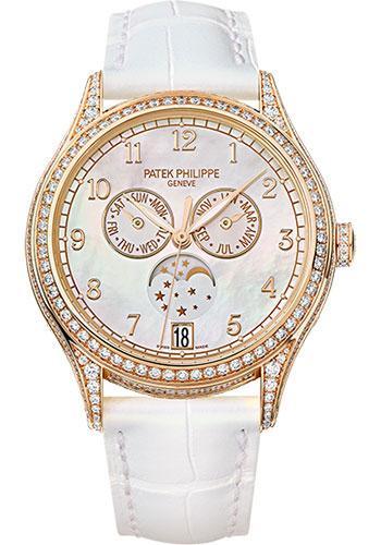 Patek Philippe 38mm Ladies Complications Annual Calender Watch White Dial 4948R - Luxury Time NYC INC