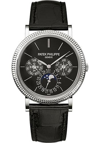 Patek Philippe 38mm Ladies Grand Complications Watch Black Dial 5139G - Luxury Time NYC INC