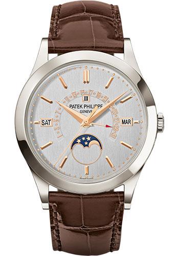 Patek Philippe 39.5mm Men Grand Complications Watch Silver Dial 5496P - Luxury Time NYC INC