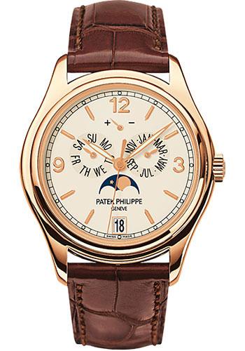 Patek Philippe 39mm Annual Calendar Compicated Watch Cream Dial 5146R - Luxury Time NYC INC