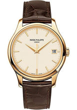 Load image into Gallery viewer, Patek Philippe 39mm Calatrava Watch Ivory Dial 5227J - Luxury Time NYC INC