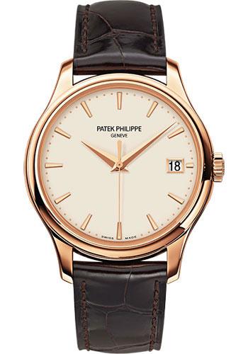 Patek Philippe 39mm Calatrava Watch Ivory Dial 5227R - Luxury Time NYC INC