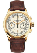Load image into Gallery viewer, Patek Philippe 39mm Chronograph Compliated Watch Opaline Dial 5170J - Luxury Time NYC INC