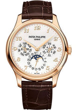 Load image into Gallery viewer, Patek Philippe 39mm Men Grand Complications Perpetual Calender Moonphase Watch Ivory Dial 5327R - Luxury Time NYC INC