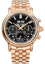 Load image into Gallery viewer, Patek Philippe 40.2mm Grand Complications Split Seconds Chronograph Pertetual Calendar Watch Black Dial 5204/1R - Luxury Time NYC INC