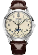 Load image into Gallery viewer, Patek Philippe 40mm Grand Complications Perpetual Calendar - White Gold - Lacquered Cream Dial C Dial 5320G - Luxury Time NYC INC
