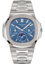 Load image into Gallery viewer, Patek Philippe 40mm Nautilus Grand Complication Perpetual Calendar Watch Blue Dial 5740/1G - Luxury Time NYC INC