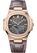 Load image into Gallery viewer, Patek Philippe 40mm Nautilus Watch Black Dial 5712R - Luxury Time NYC INC