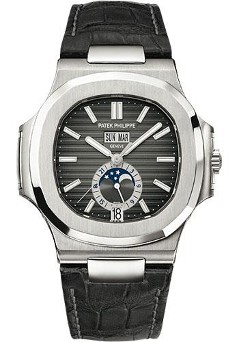 Patek Philippe 40mm Nautilus Watch Black Dial 5726A - Luxury Time NYC INC