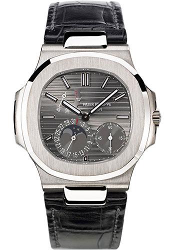 Patek Philippe 40mm Nautilus Watch Grey Dial 5712G - Luxury Time NYC INC
