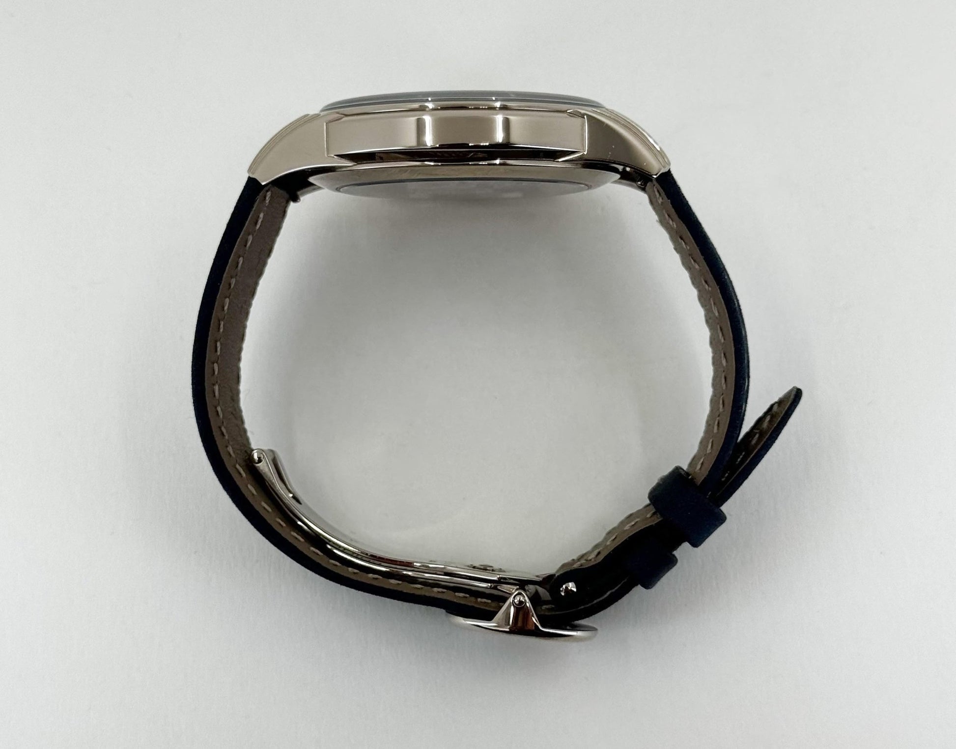 Patek Philippe 41mm Complication Watch - Blue Dial - Blue Calfskin Strap - 5172G-001 - Luxury Time NYC