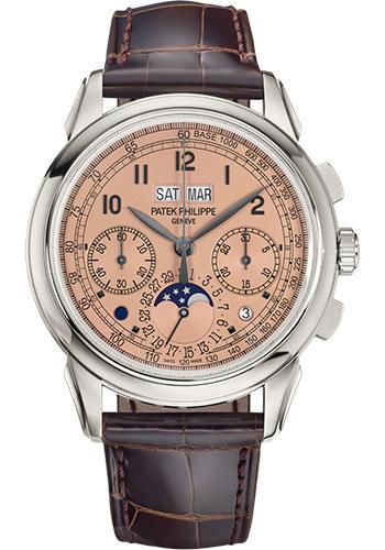 Patek Philippe 41mm Grand Complications Chronograph Perpetual Calendar - Platinum - Golden Opaline Dial Opaline Dial 5270P - Luxury Time NYC INC