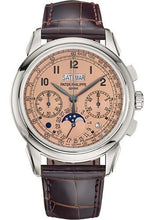 Load image into Gallery viewer, Patek Philippe 41mm Grand Complications Chronograph Perpetual Calendar - Platinum - Golden Opaline Dial Opaline Dial 5270P - Luxury Time NYC INC
