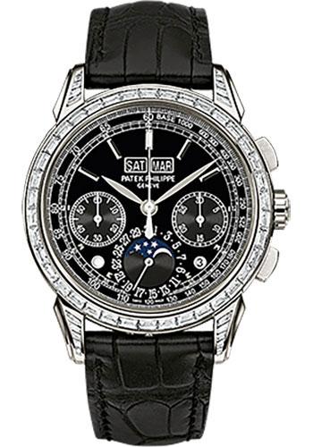 Patek Philippe 41mm Men Grand Complications Perpetual Calender Chronogragh Watch Black Dial 5271P - Luxury Time NYC INC