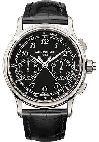 Patek Philippe 41mm Split-Seconds Chronograph Grand Complications Watch C Dial 5370P - Luxury Time NYC INC