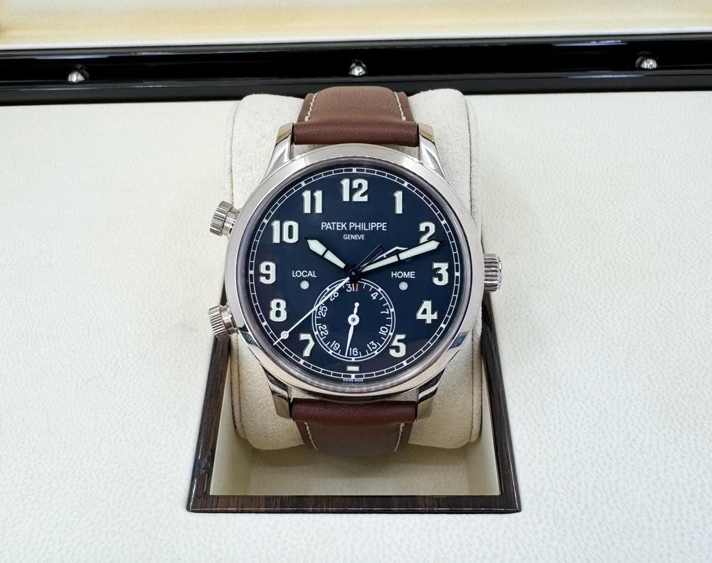 Patek Philippe 42mm Men Grand Complications Watch Blue Dial 5524G - Luxury Time NYC